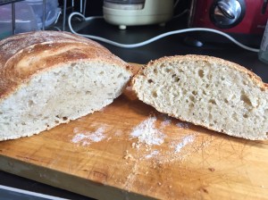 Not even cooked in the middle! Had to stick it back in the oven